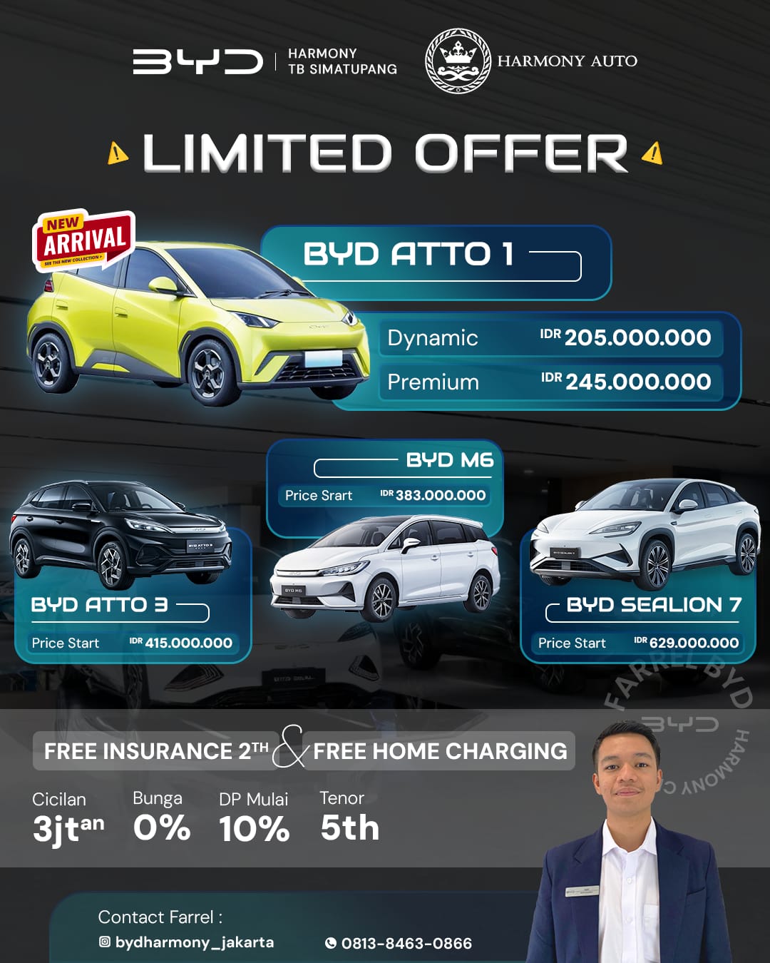 Pricelist BYD Cilandak